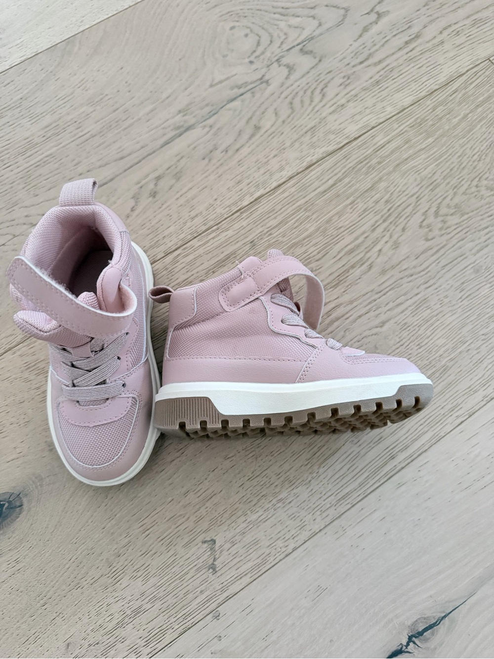 Divided Kids Pink High-Top Rain & Snow Boots